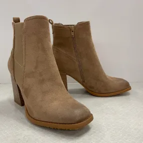 Boots Ankle Heels By Pierre Dumas In Brown, Size: 8