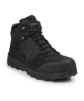 Claystone S3 safety hiker boot | Black/Granite
