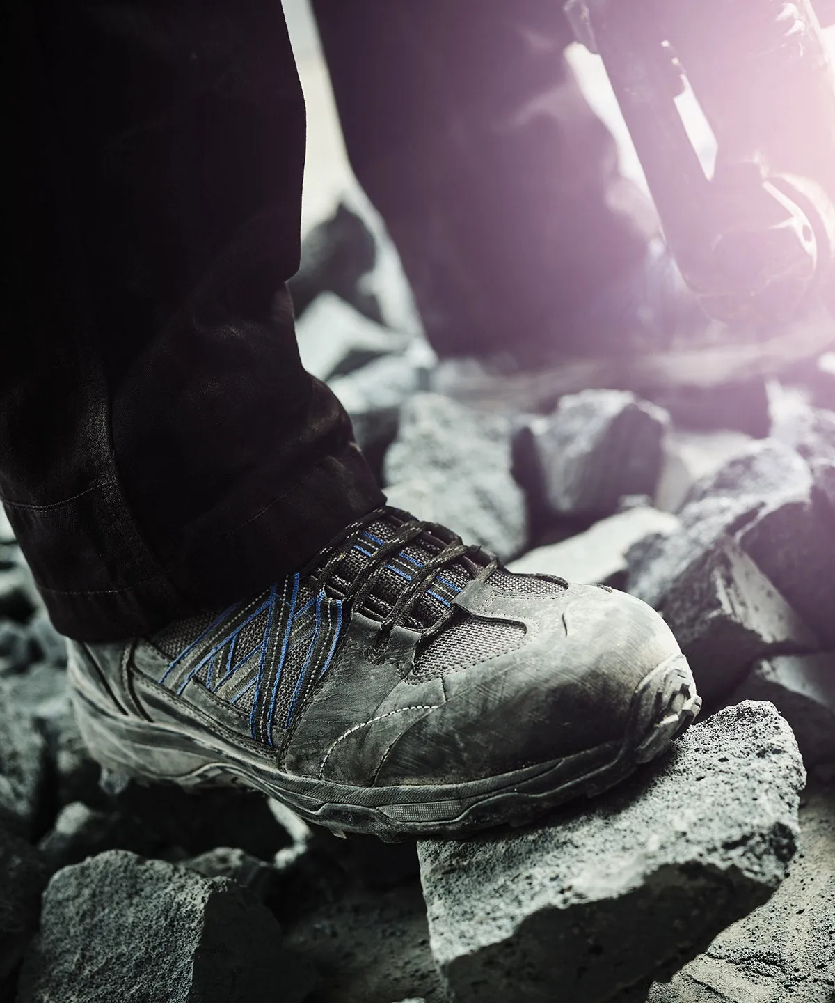 Claystone S3 safety hiker boot | Black/Granite