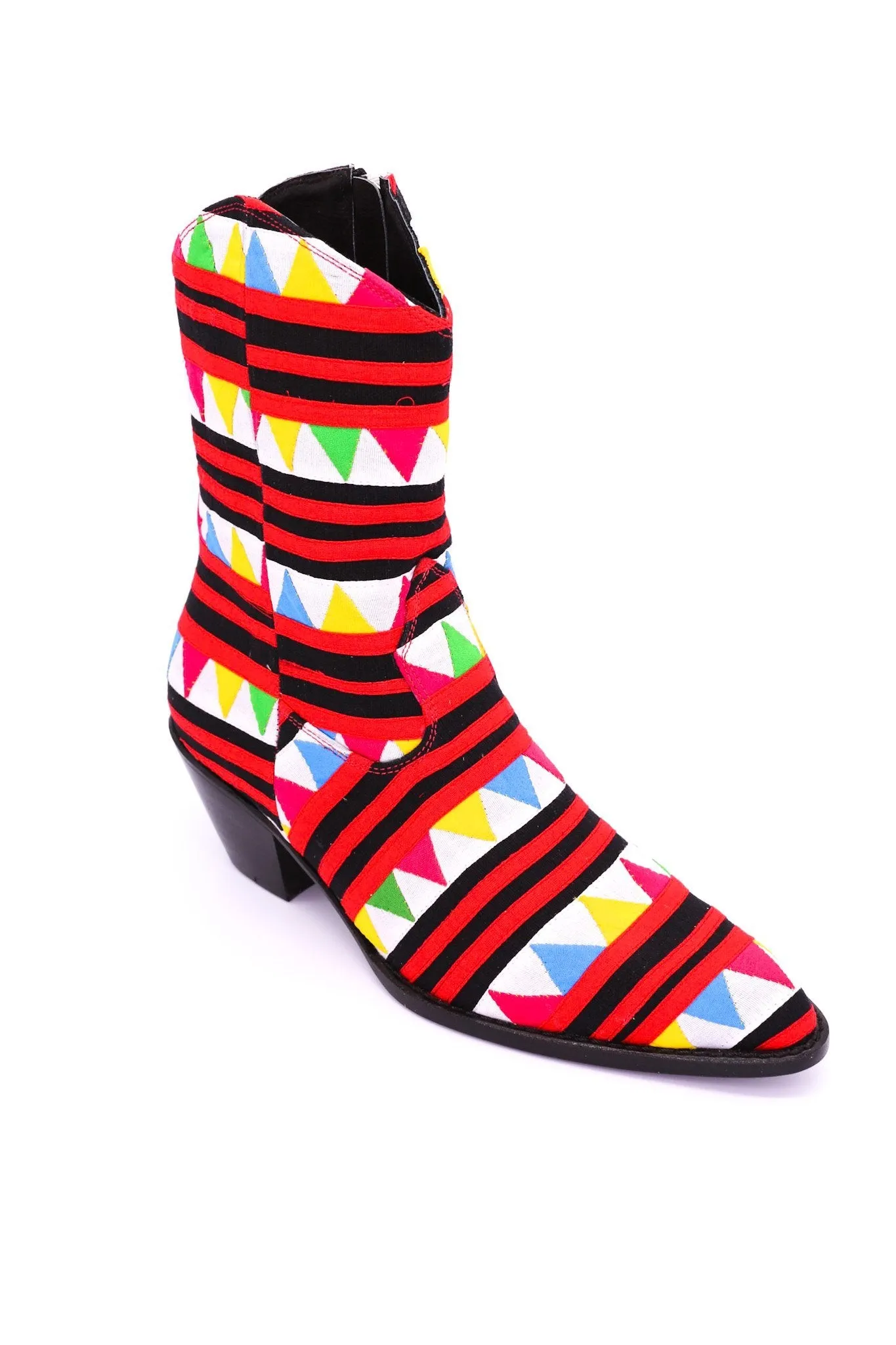 HAND CRAFTED TRIBAL HMONG BOOTS SASSA