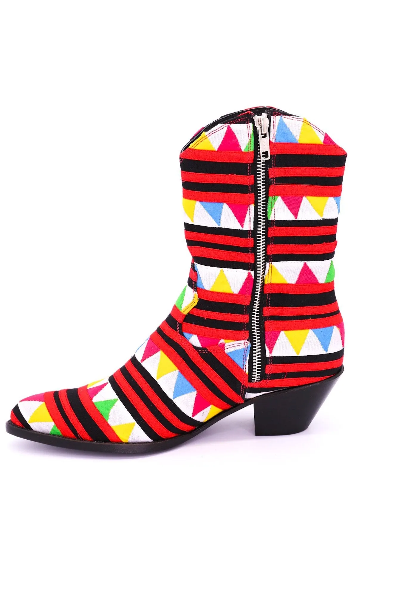 HAND CRAFTED TRIBAL HMONG BOOTS SASSA