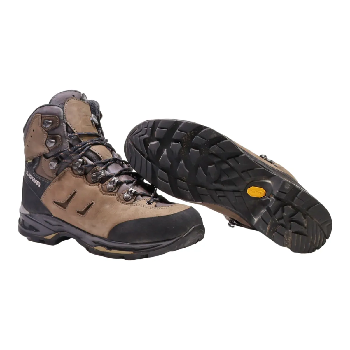 LOWA Hiking Boots Brown Leather Mens UK 8.5