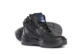 Mongrel Boots 261020 Black Lace Zip Side Safety