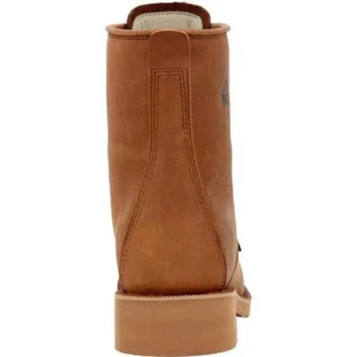 Rocky Monocrepe Men's Waterproof Western Soft Toe Work Boots Rkw0436 In Brown