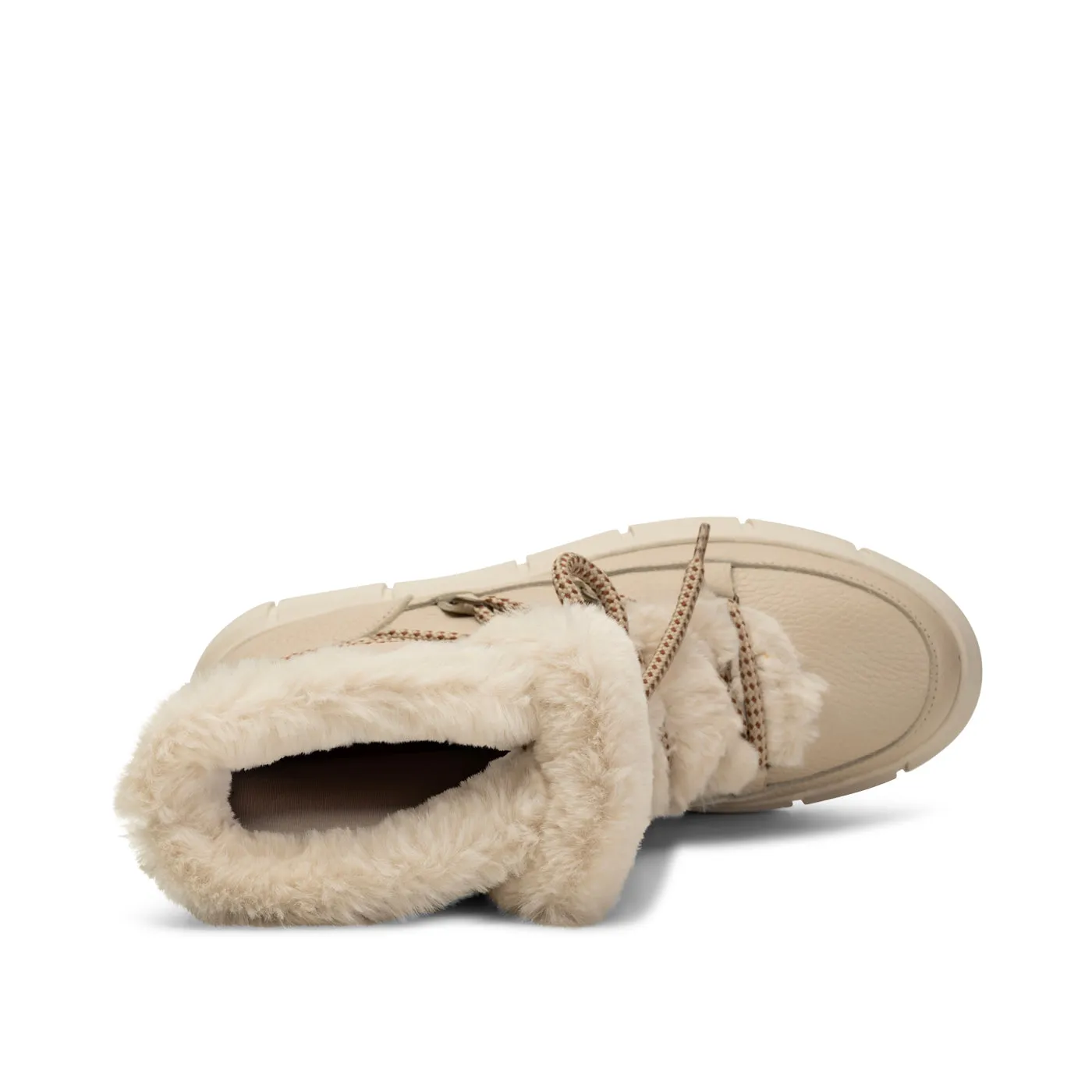 Tove Winterboot Leather - OFF WHITE