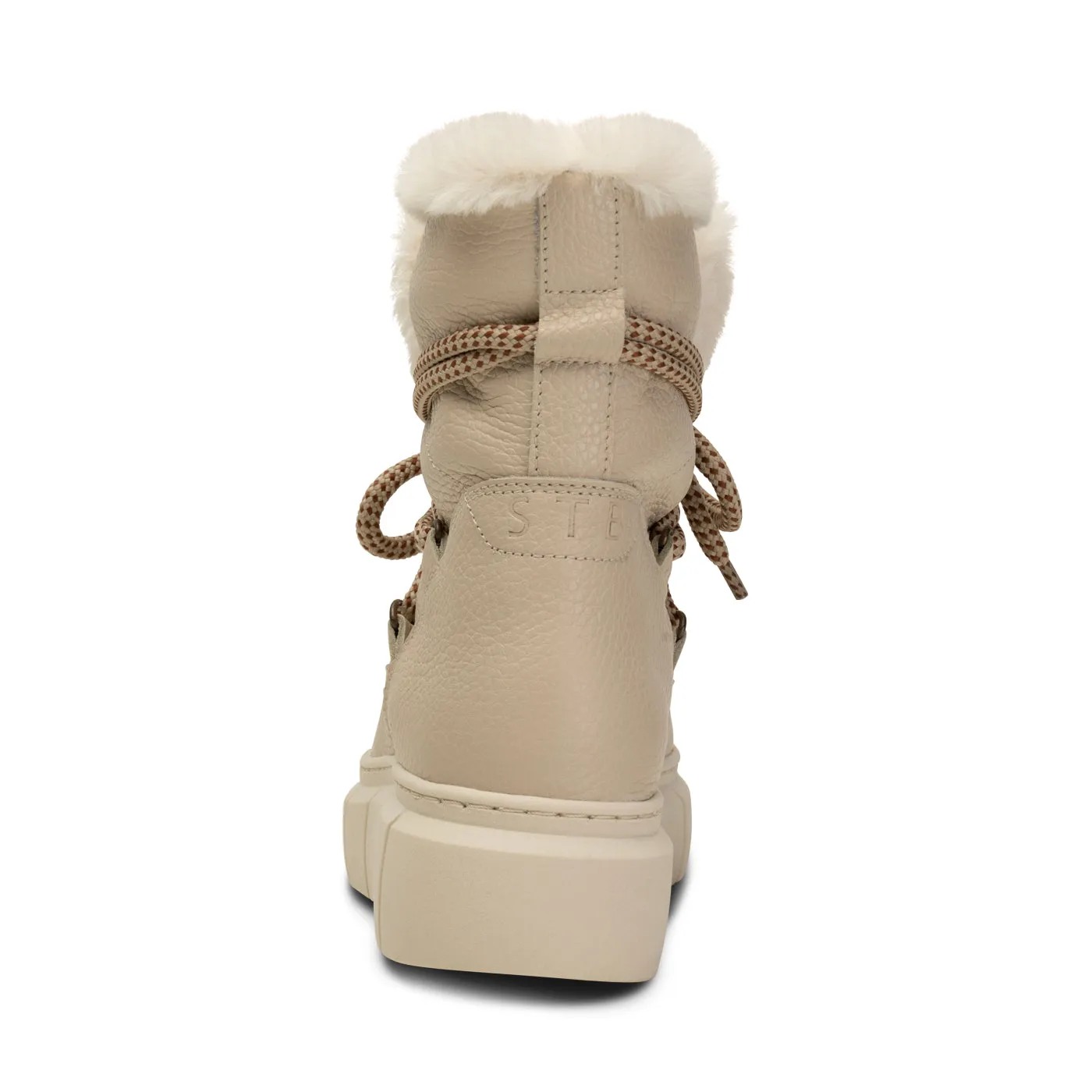 Tove Winterboot Leather - OFF WHITE