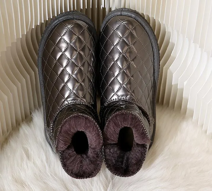 Waterproof Slip-on Warm Snow Boots