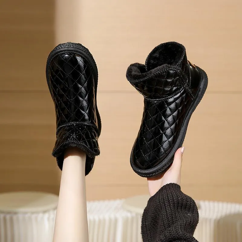 Waterproof Slip-on Warm Snow Boots
